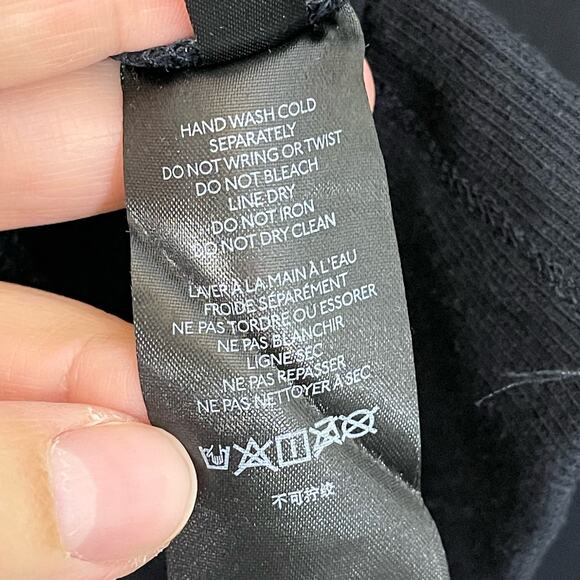 Maeve by Anthropologie Top XS Black Sequin Sheer Dark Romantic Evening Bling - Picture 8 of 8